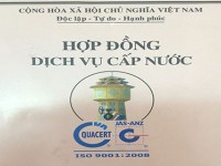 Hợp đồng cấp nước